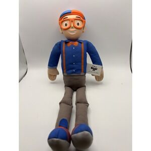 Blippi My Buddy 16" Talking Plush Doll Toy Working Jazwares 2020 Nice Cloth Body